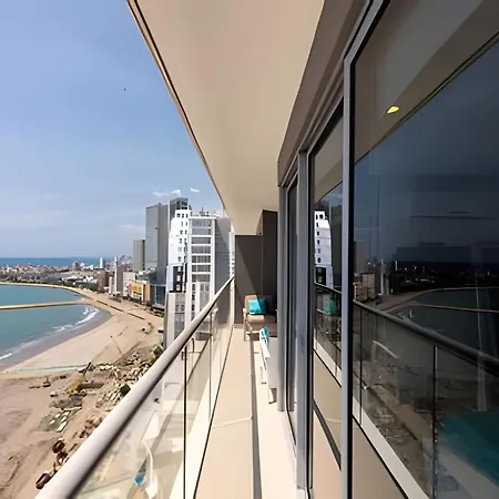 Apartamento Vista Al Mar Y Centro Histórico “morros City” 26fl *