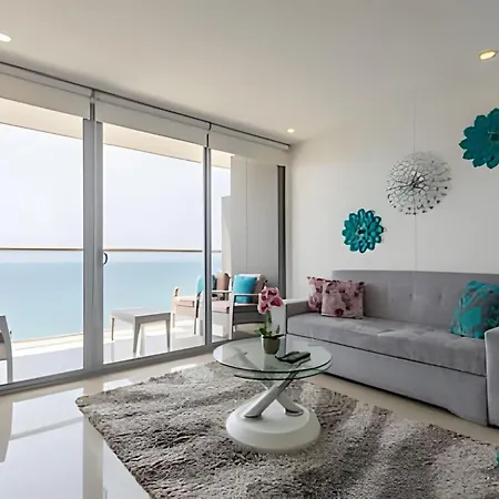 Vista Al Mar Y Centro Histórico “morros City” 26fl Cartagena