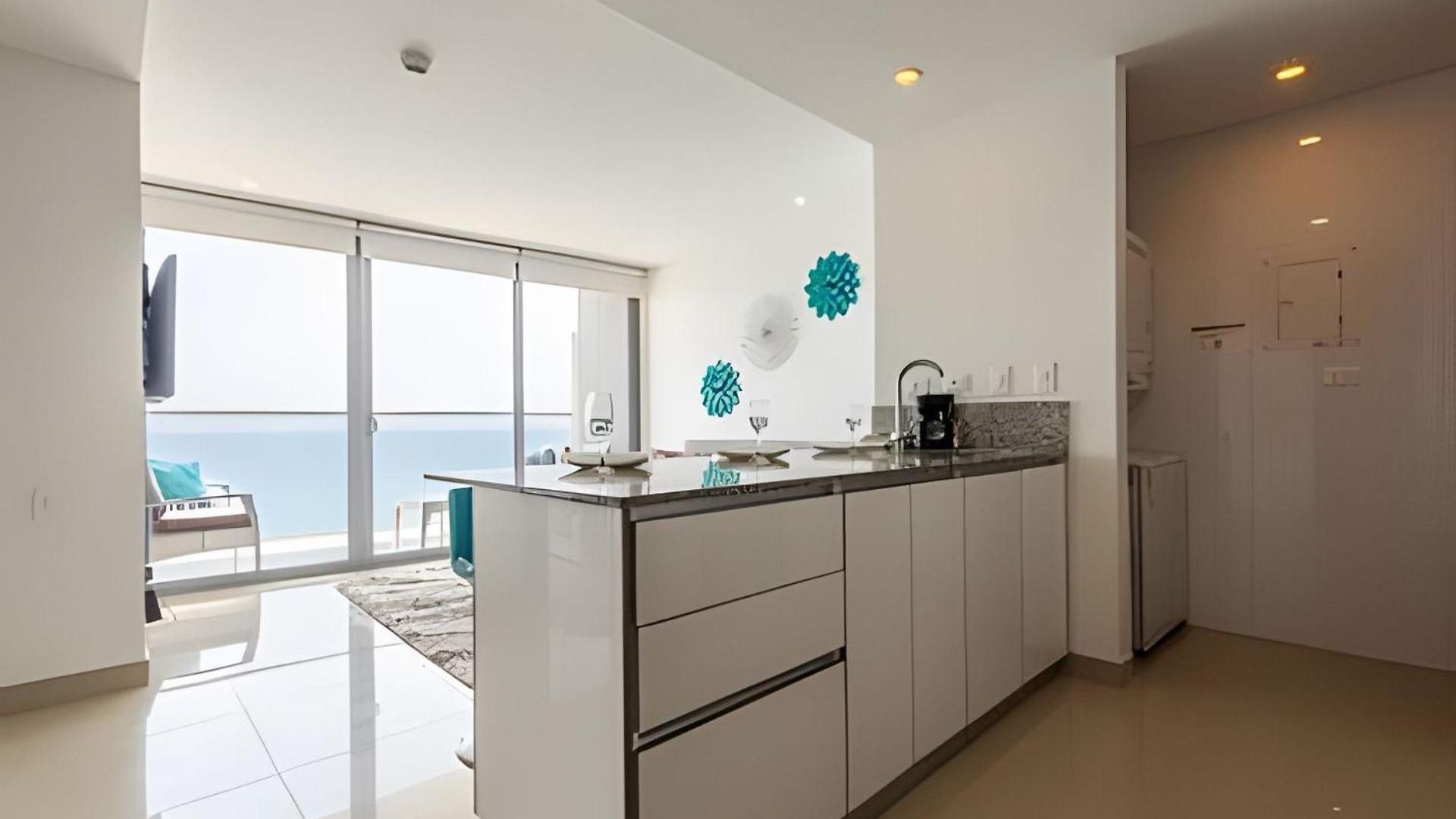 Apartamento Vista Al Mar Y Centro Histórico “morros City” 26fl Cartagena