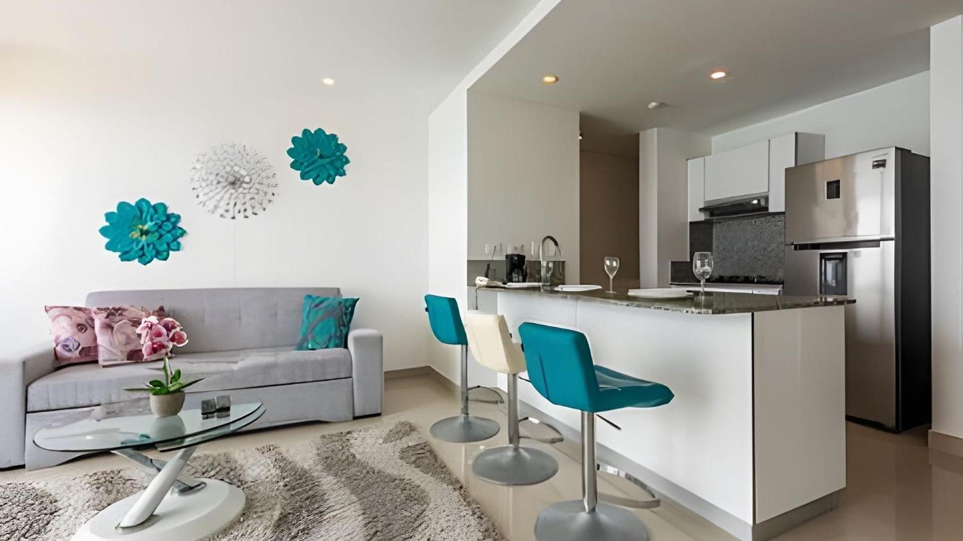 Apartamento Vista Al Mar Y Centro Histórico “morros City” 26fl Cartagena