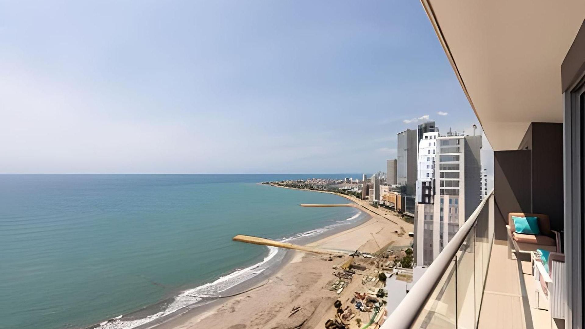 Apartamento Vista Al Mar Y Centro Histórico “morros City” 26fl Cartagena
